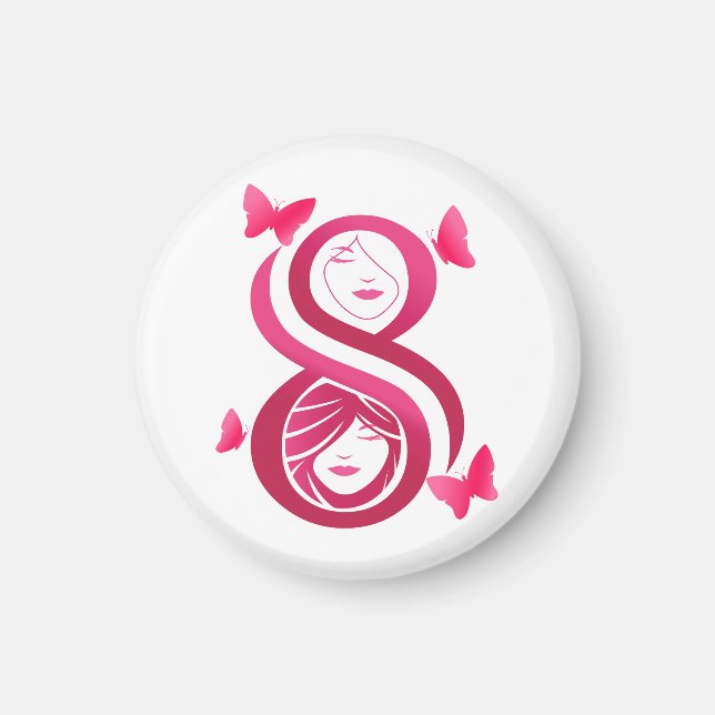 , International Women’s Day Magnet (Vorne)