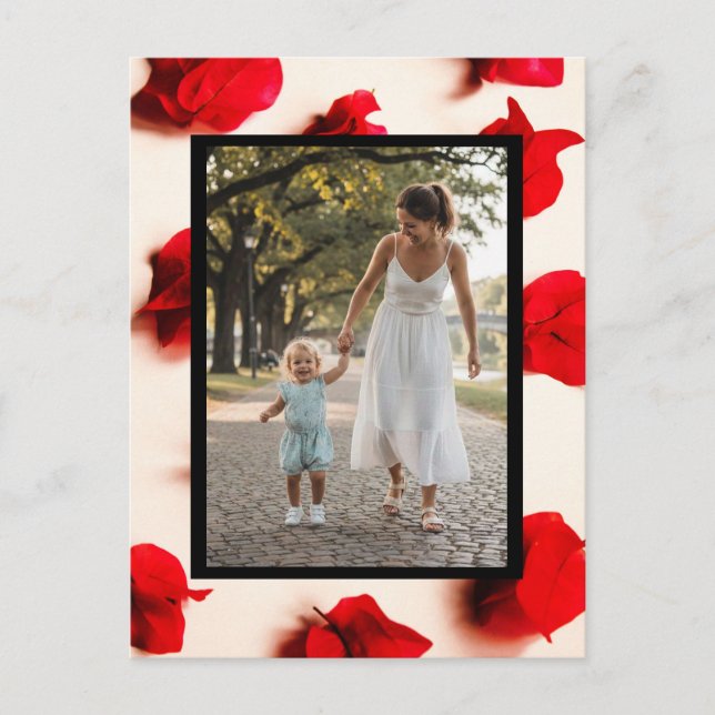 International Women’s Day Modern Elegant Strong  Postkarte (Vorderseite)