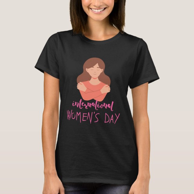 International Womens Day 2023 Embrace Equity 8 Mar T-Shirt (Vorderseite)