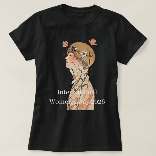 International Women's Day 2025 T-Shirt (Design vorne)