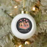 International Women's Day 8 March 2026 Keramik Kugel-Ornament<br><div class="desc">International Women's Day 8 March 2026</div>