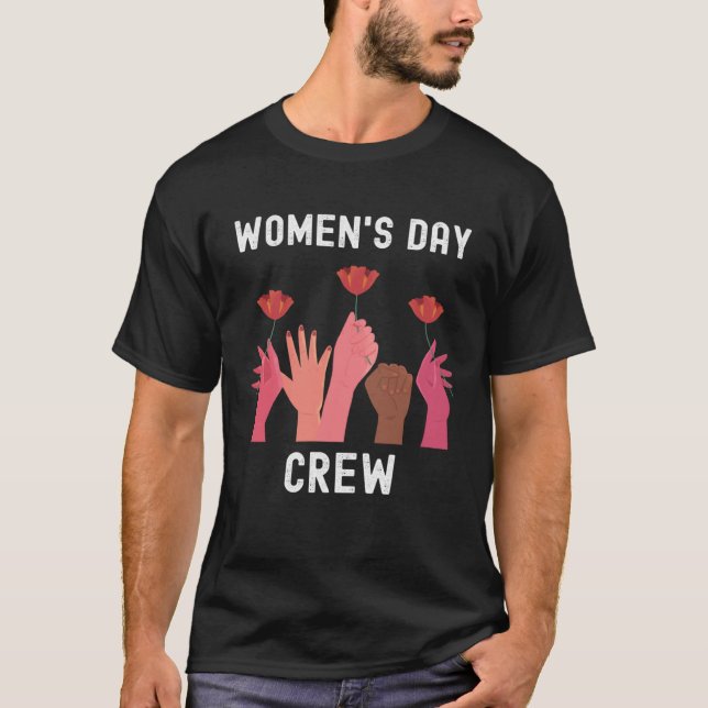 International womens day Costume  Quotes Family T-Shirt (Vorderseite)