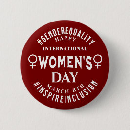 International Women's Day | March 8th Equality Button
