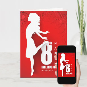 International Women's Day - Personalize Karte