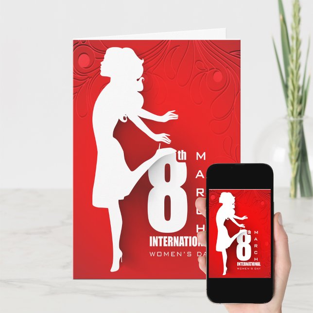 International Women's Day - Personalize Karte (Von Creator hochgeladen)