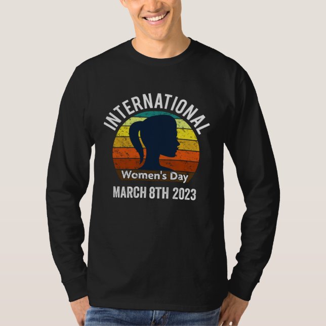International Womens Day Purple 2023 From Boss T-Shirt (Vorderseite)