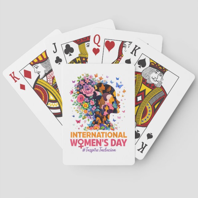 International Women's Day Spielkarten (Rückseite)