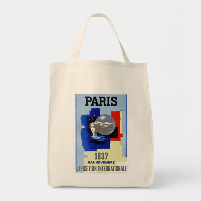 Internationale Ausstellung Paris Tragetasche (Vorne)