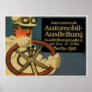 Internationale Automobil-Ausstellung Poster