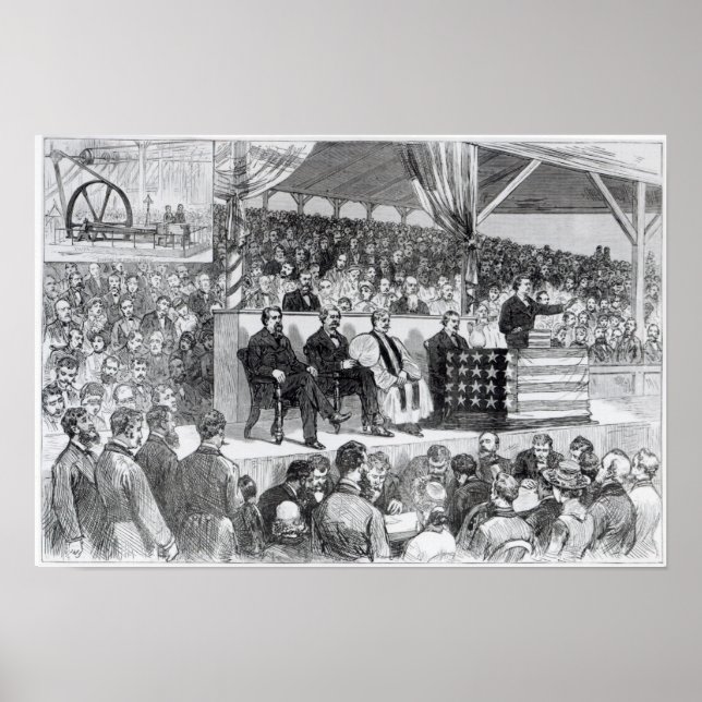 Internationale Baumwollausstellung Atlanta Poster (Vorne)