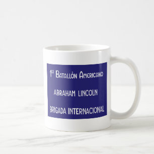 Internationale Brigaden Abraham Lincoln 1. Kaffeetasse
