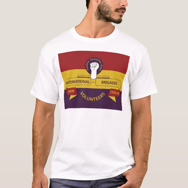 Internationale Brigaden T-Shirt (Vorderseite)