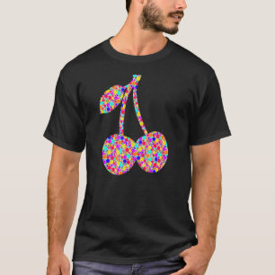 Internationale Dotentage: farbenfrohe gepunktete K T-Shirt
