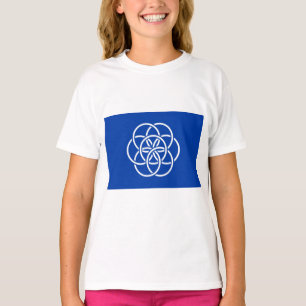 Internationale Flagge des Planeten Erde T-Shirt