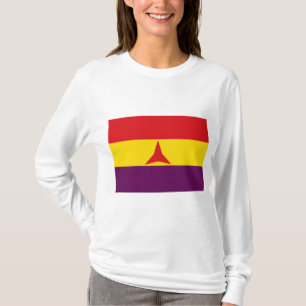 Internationale Flagge (Ziviler Krieg Spaniens) T-Shirt