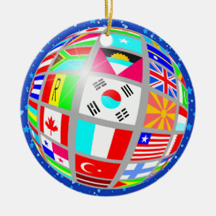 Internationale Flaggen - SRF Keramikornament