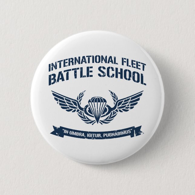 Internationale Flotten-Kampf-Schule Ender Button (Vorderseite)