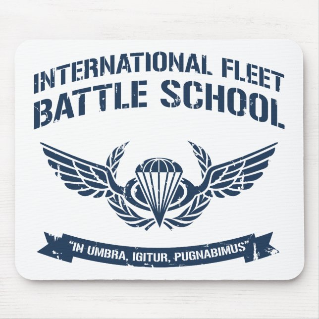 Internationale Flotten-Kampf-Schule Ender Mousepad (Vorne)
