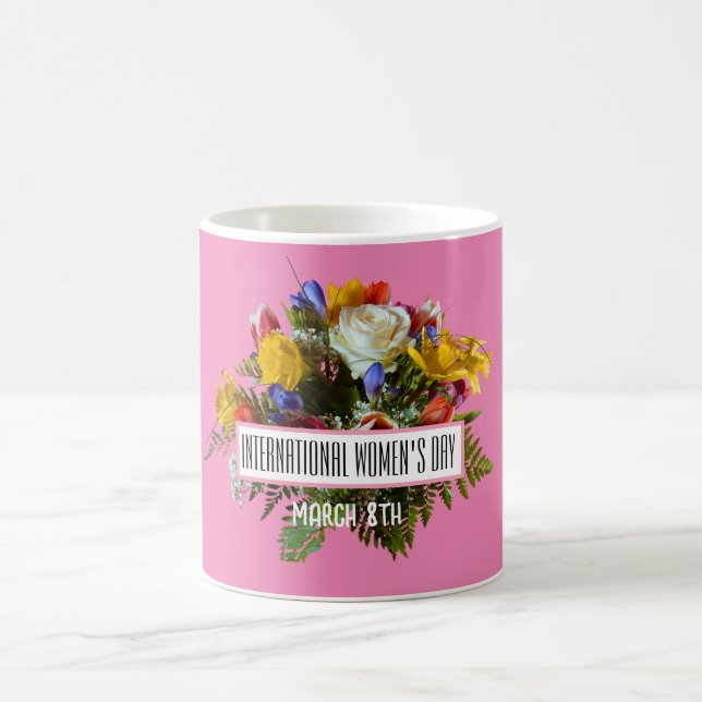 INTERNATIONALE FRAUEN - MÄRZ 8. KAFFEETASSE (Mittel)