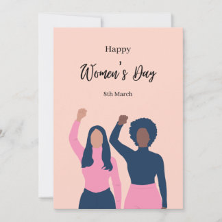 Internationale Frauentagskarte Einladung