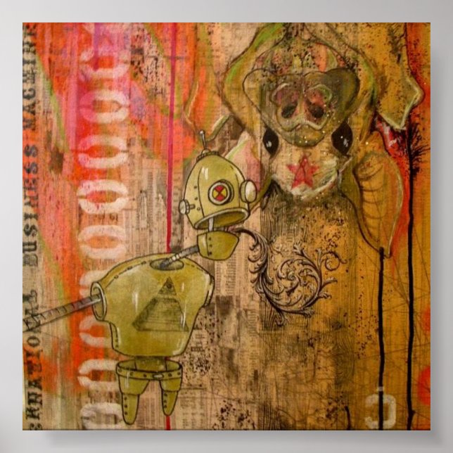 Internationale Geschäftsmaschine Poster (Vorne)