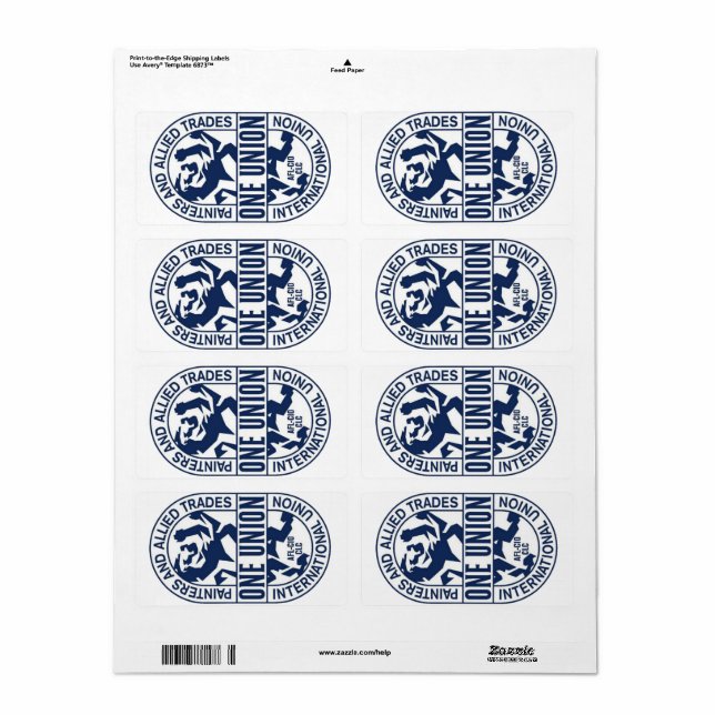 Internationale Gewerkschaft der Maler und Alliiert (Vorne)