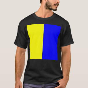 Internationale Kilo-Seesignalflagge T-Shirt