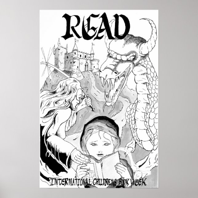 Internationale Kinderwoche Poster (Vorne)