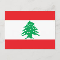 Internationale Libanon-Flagge