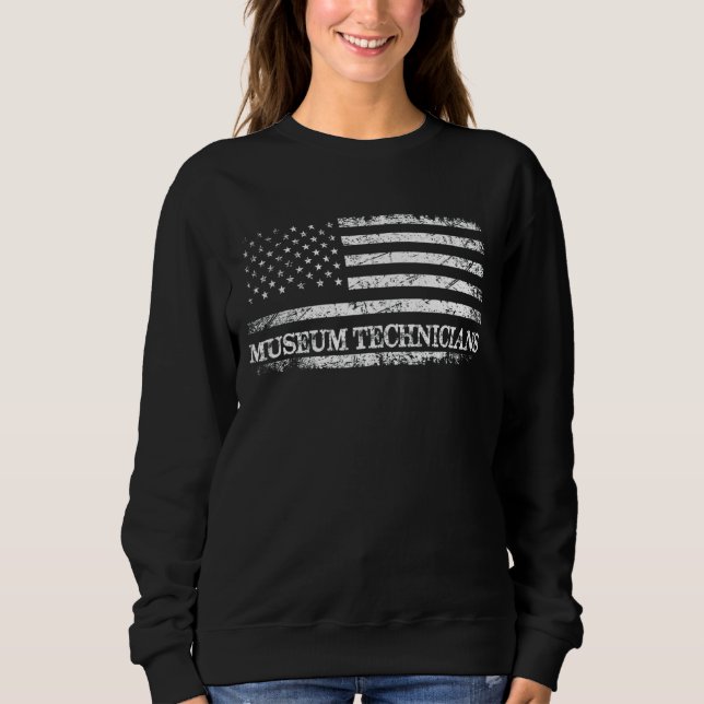 Internationale Museumstagsausstellung Technikerfla Sweatshirt (Vorderseite)