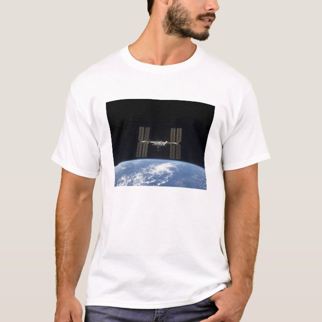 Internationale Raumstation 10 T-Shirt (Vorderseite)
