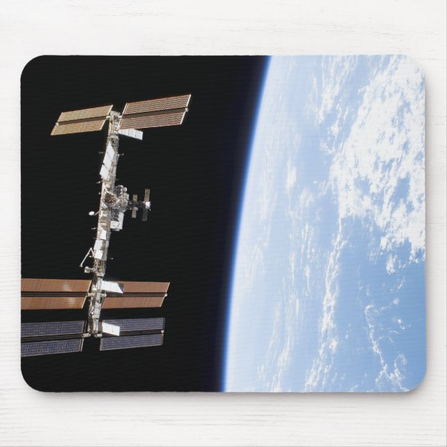 Internationale Raumstation 12 Mousepad (Vorne)