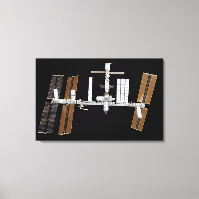Internationale Raumstation 14 Leinwanddruck (Vorderseite)