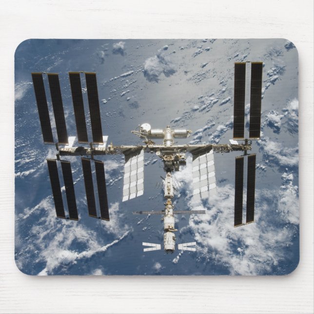 Internationale Raumstation 14 Mousepad (Vorne)