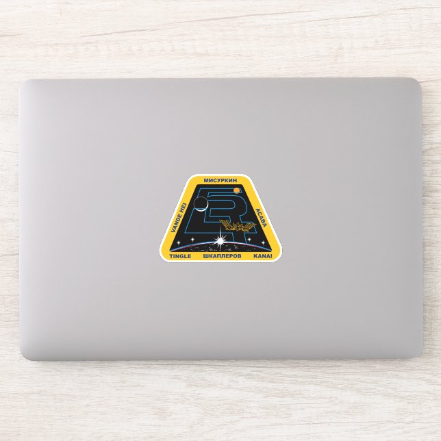 Internationale Raumstation Expedition ISS-54 Aufkleber (Computer)