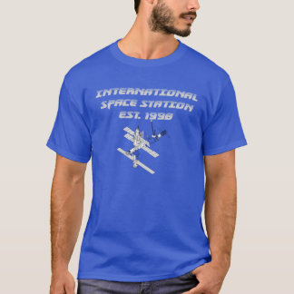 INTERNATIONALE RAUMSTATION ISS EST 1998 Edit View T-Shirt