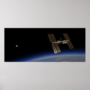 Internationale Raumstation Poster