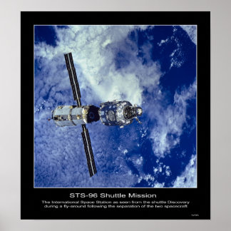 Internationale Raumstation Poster