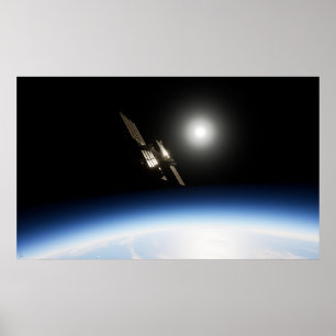 Internationale Raumstation Poster