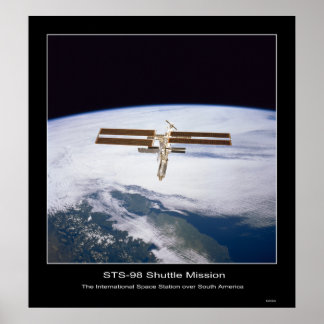 Internationale Raumstation Poster