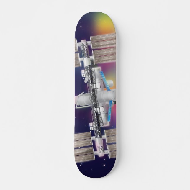 Internationale Raumstation Skateboard (Vorne)