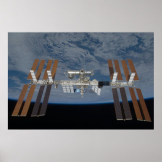 Internationale Raumstation (STS-119) Poster