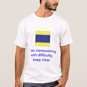 Internationale Signalflaschen für den Seeverkehr T-Shirt