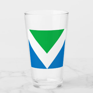 Internationale Vegane Flagge Glas