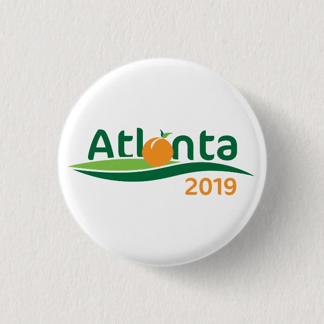 Internationale Versammlung 2019 Atlantas Georgia Button (Vorderseite)