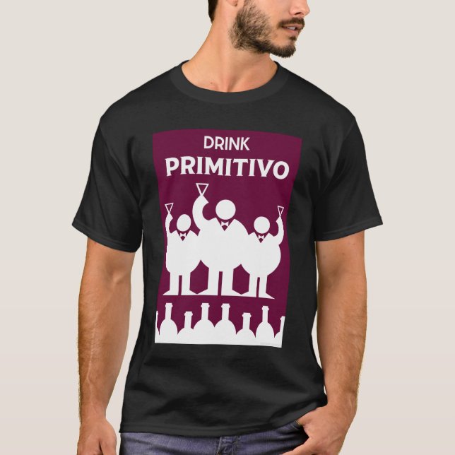 Internationale Weintage Primitovo T-Shirt (Vorderseite)