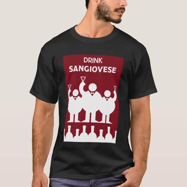 Internationale Weintage Sangiovese T-Shirt (Vorderseite)