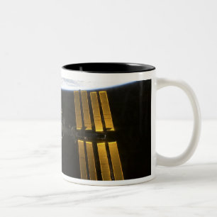 Internationale Weltraumstation 10 Zweifarbige Tasse