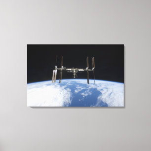 Internationale Weltraumstation 11 Leinwanddruck
