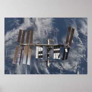 Internationale Weltraumstation 12 Poster